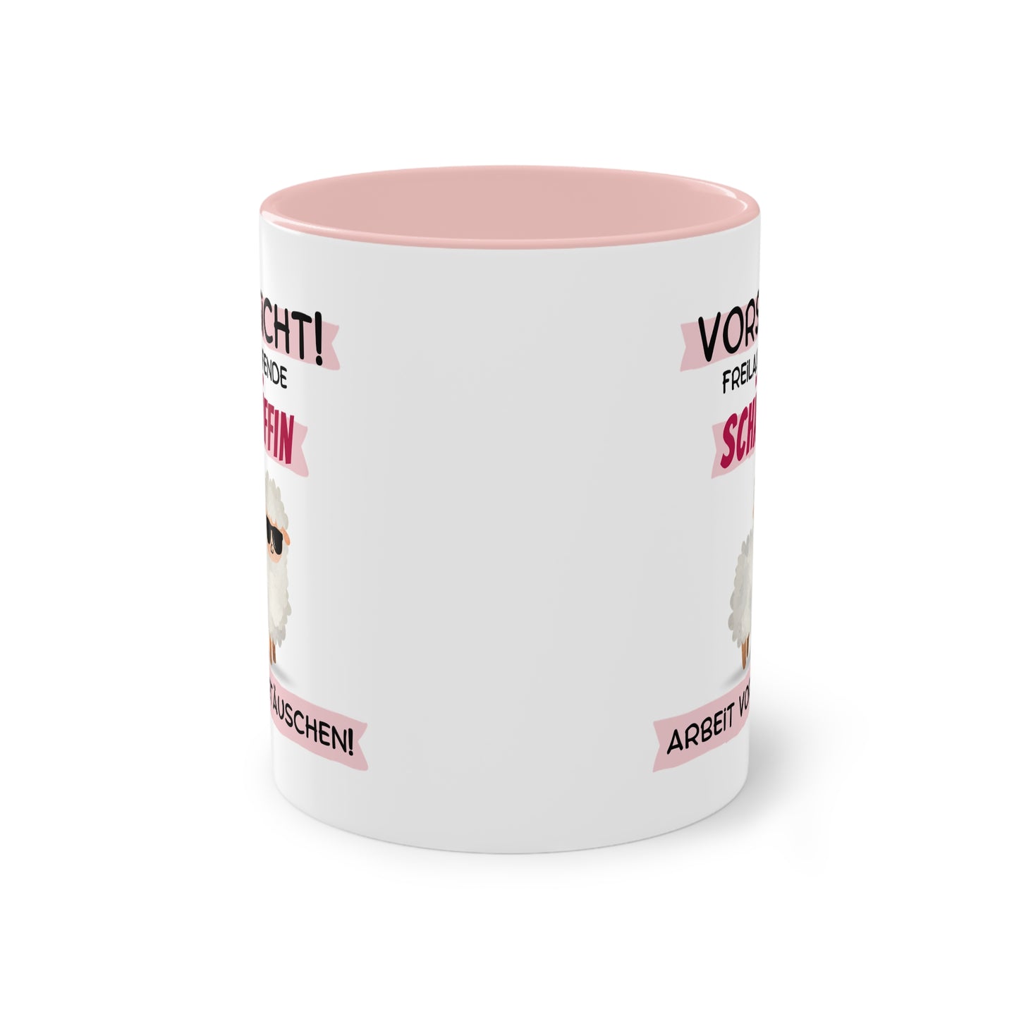 Vorsicht! Freilaufende Schäffin