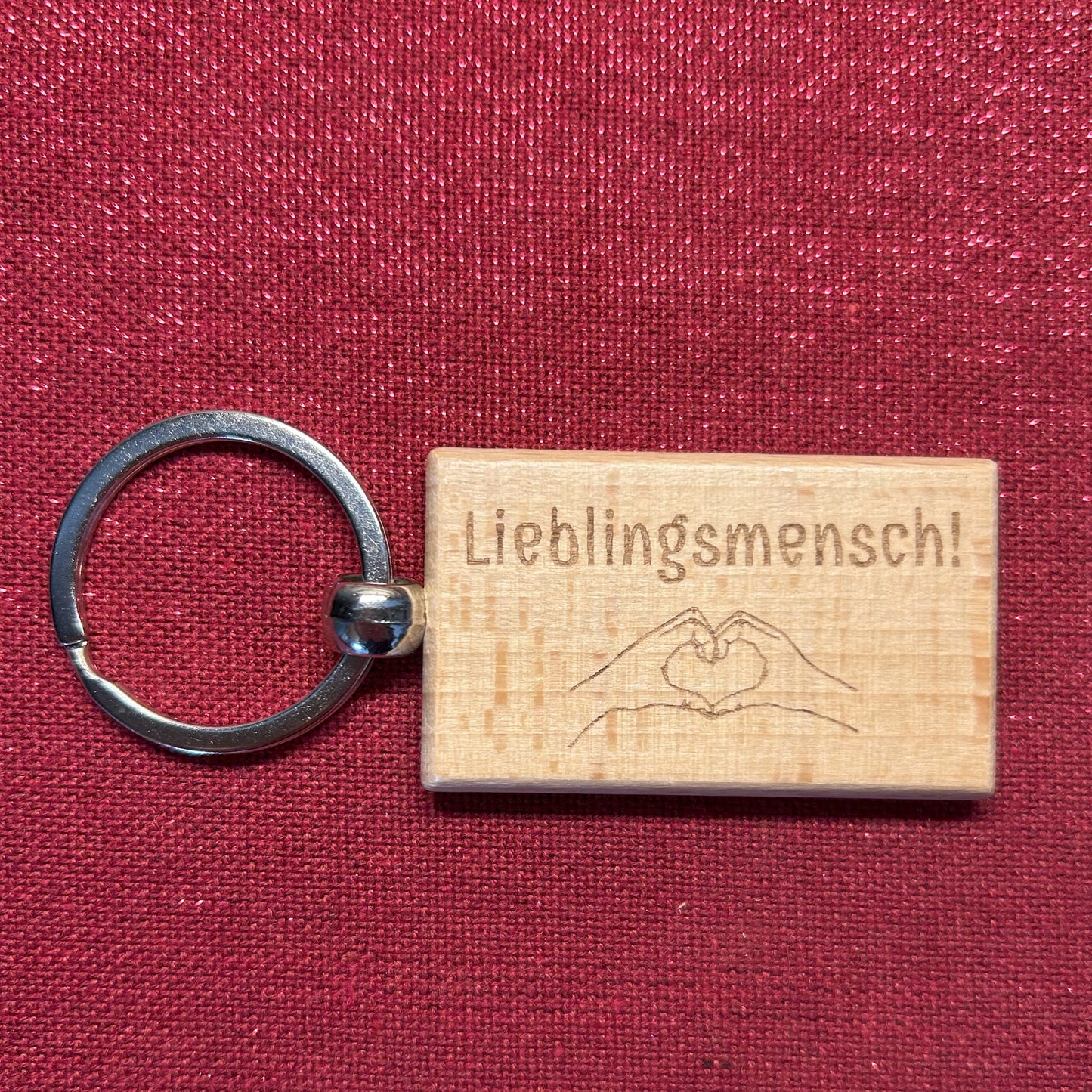 Schlüsselanhänger „Lieblingsmensch!“