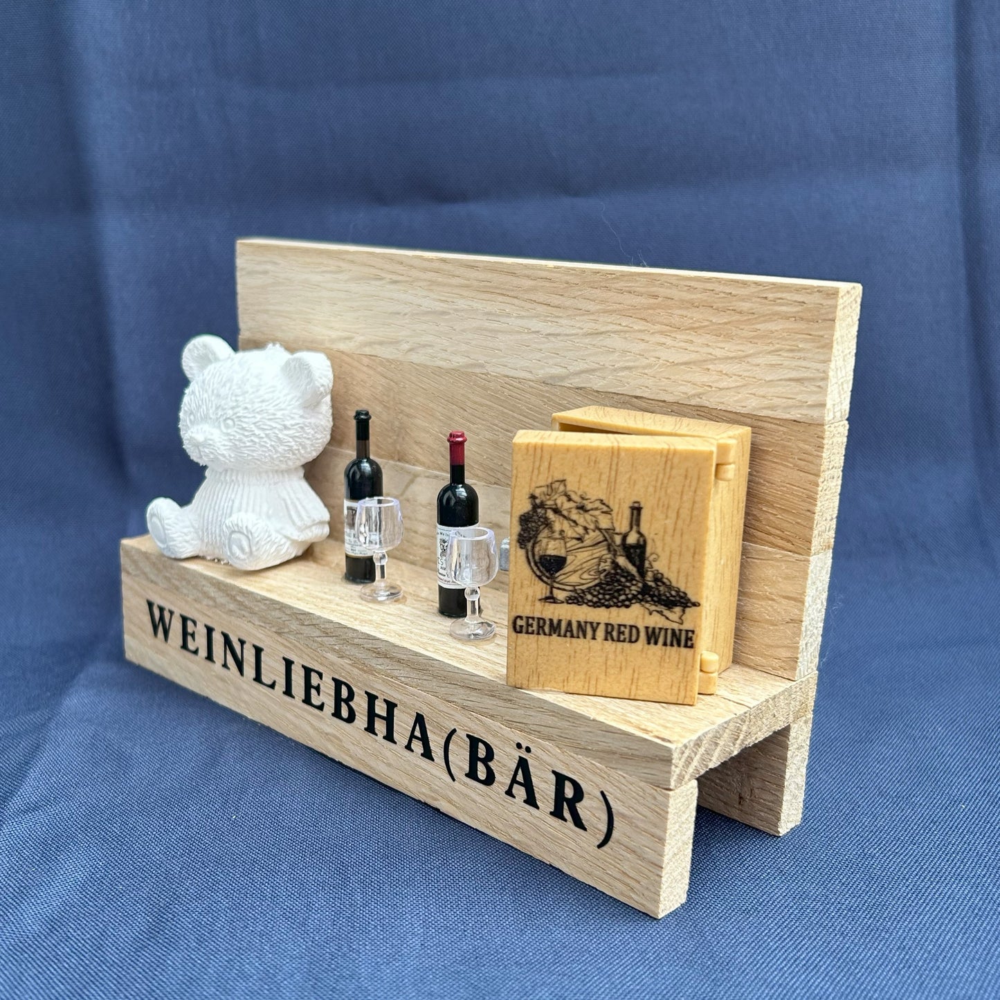 Dekoaufsteller „Weinliebha(bär)“