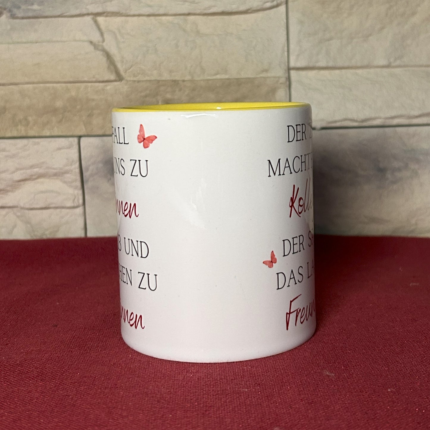 Tasse „Der Zufall machte uns zu Kolleginnen...“