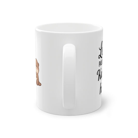 Süße Otter Tasse mit Kaffee Spruch für Büro und Zuhause