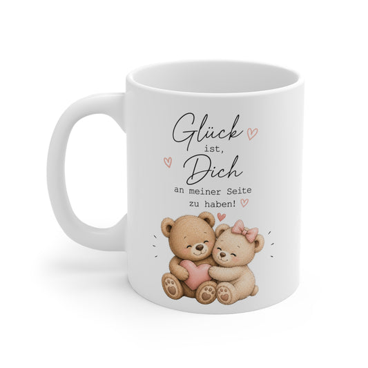 Geschenk Tasse für Partner oder Partnerin mit Liebesbotschaft