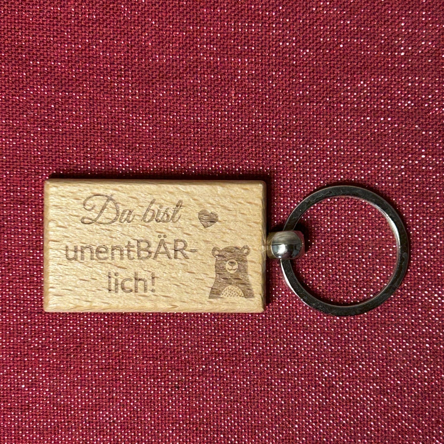 Schlüsselanhänger – „Du bist unentBÄRlich!“