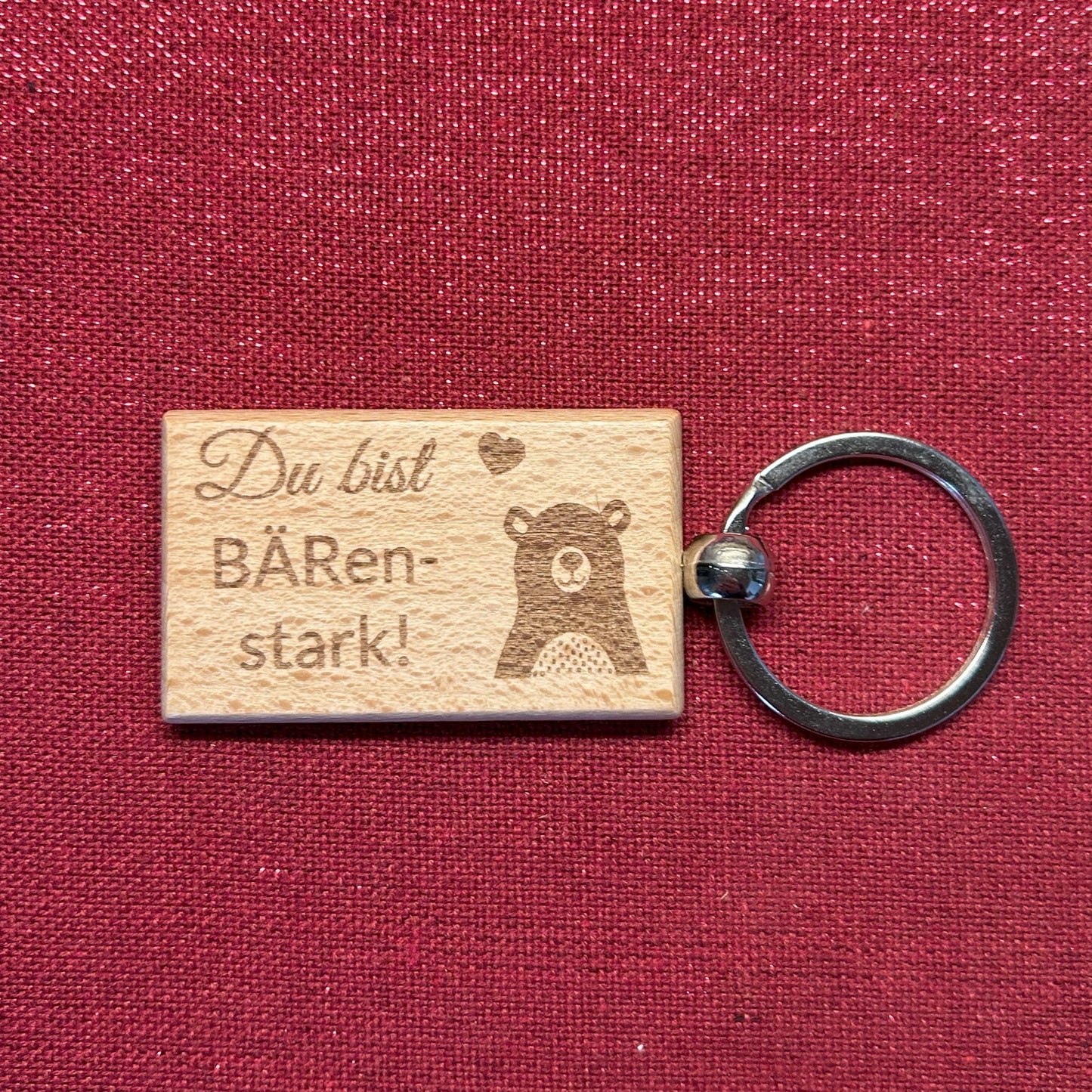 Schlüsselanhänger - „Du bist BÄRenstark!“