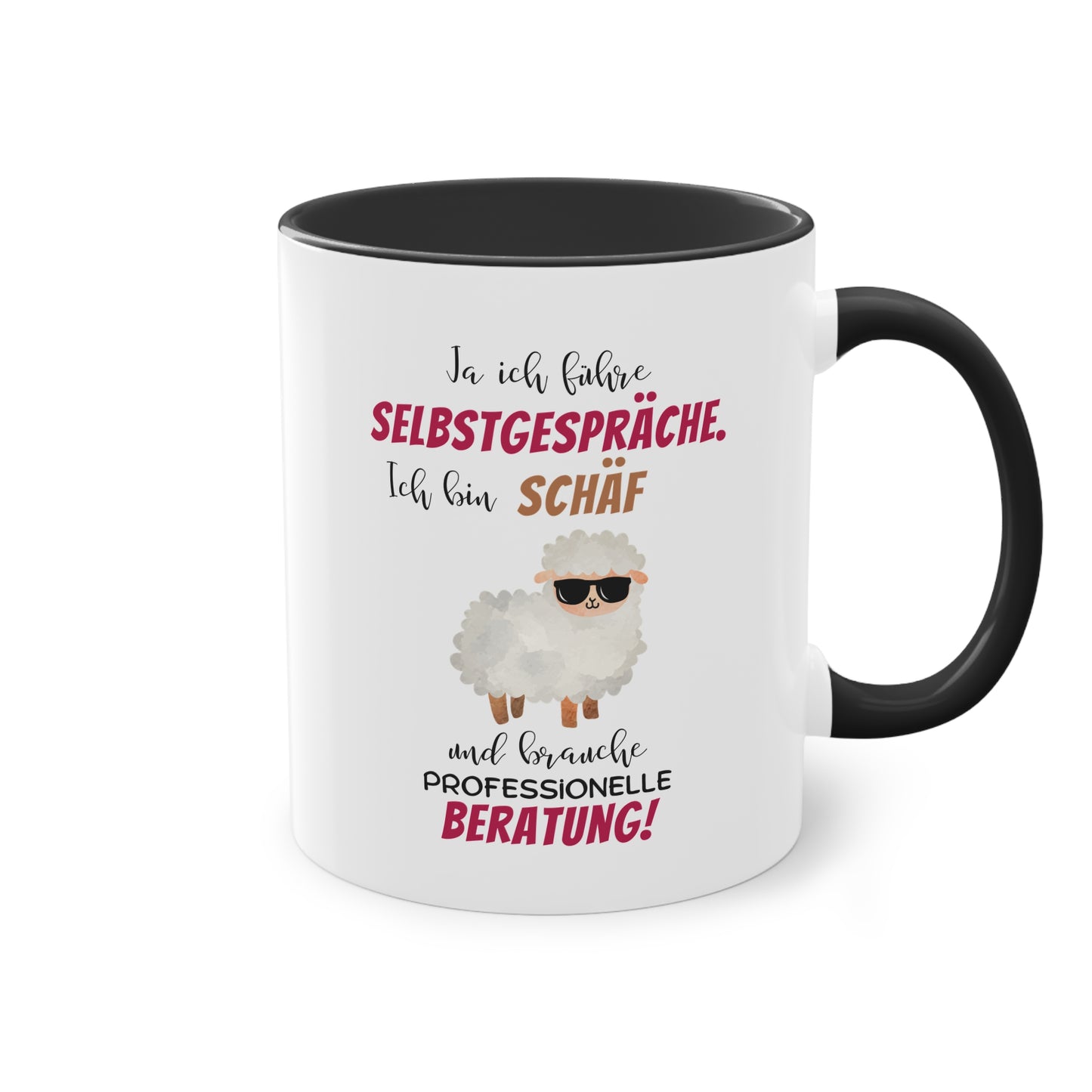 Ja ich führe Selbstgespräche. Ich bin Schäf und brauche professionelle Beratung