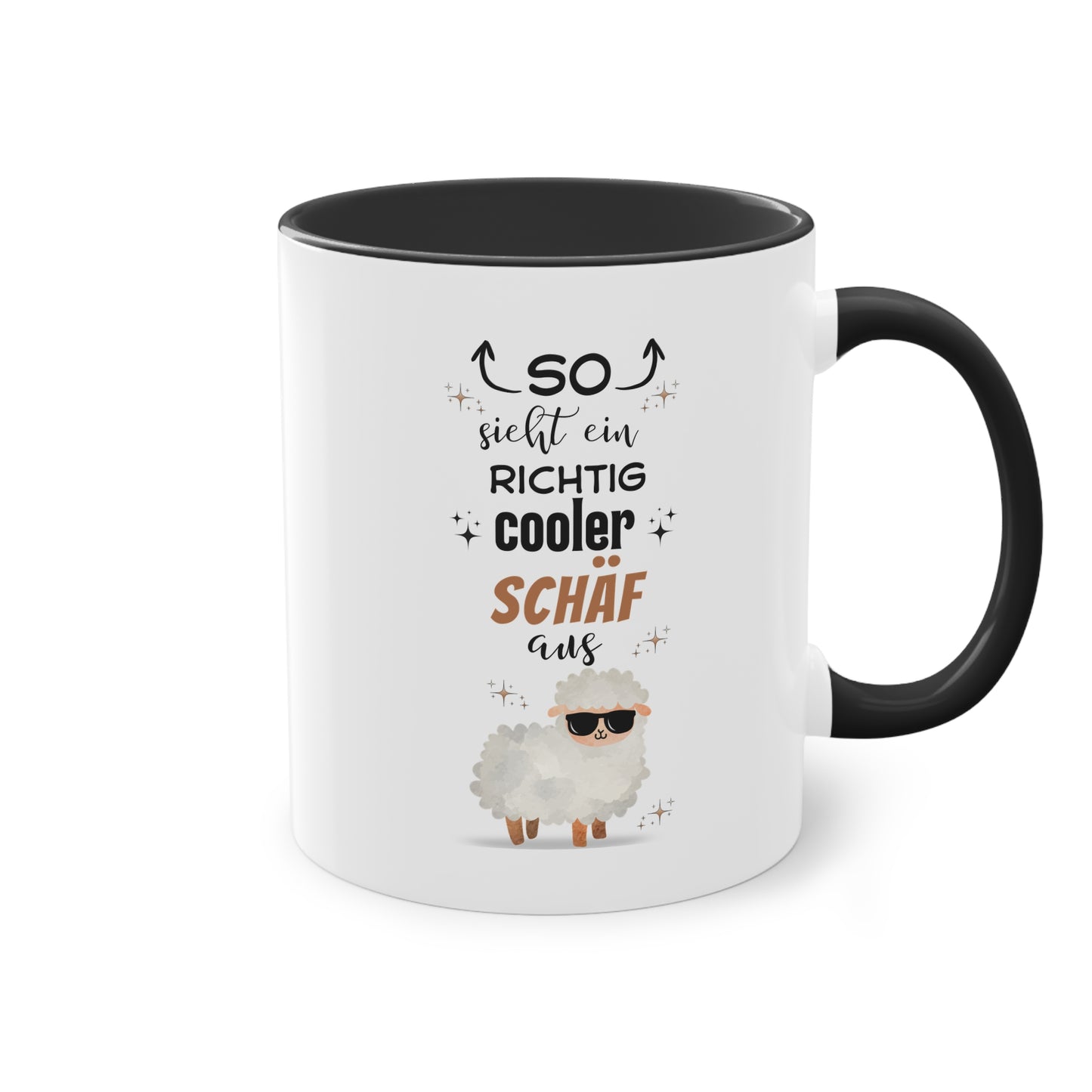 So sieht ein richtig cooler Schäf aus.