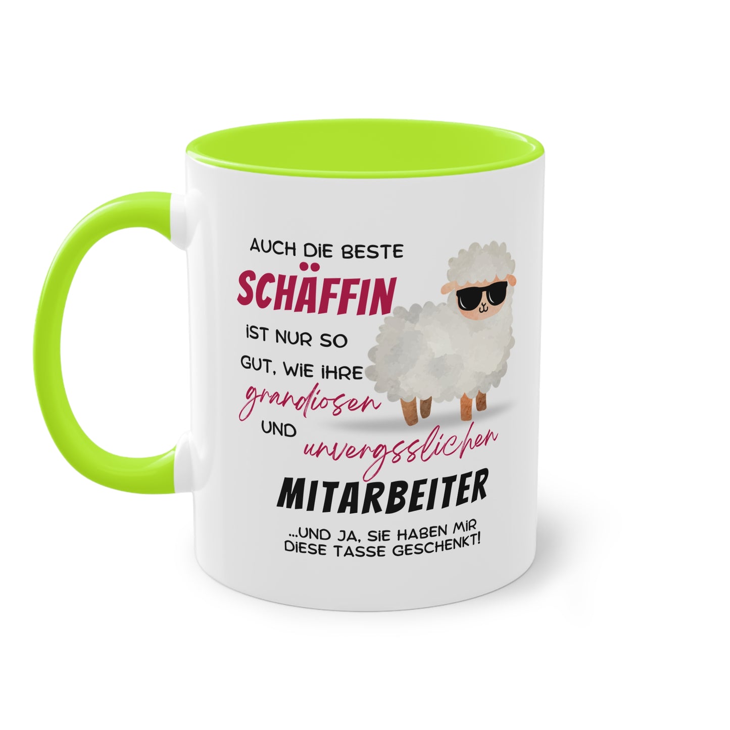 Auch die beste Schäffin ist nur so gut, wie ihre grandiosen und unvergesslichen Mitarbeiter...
