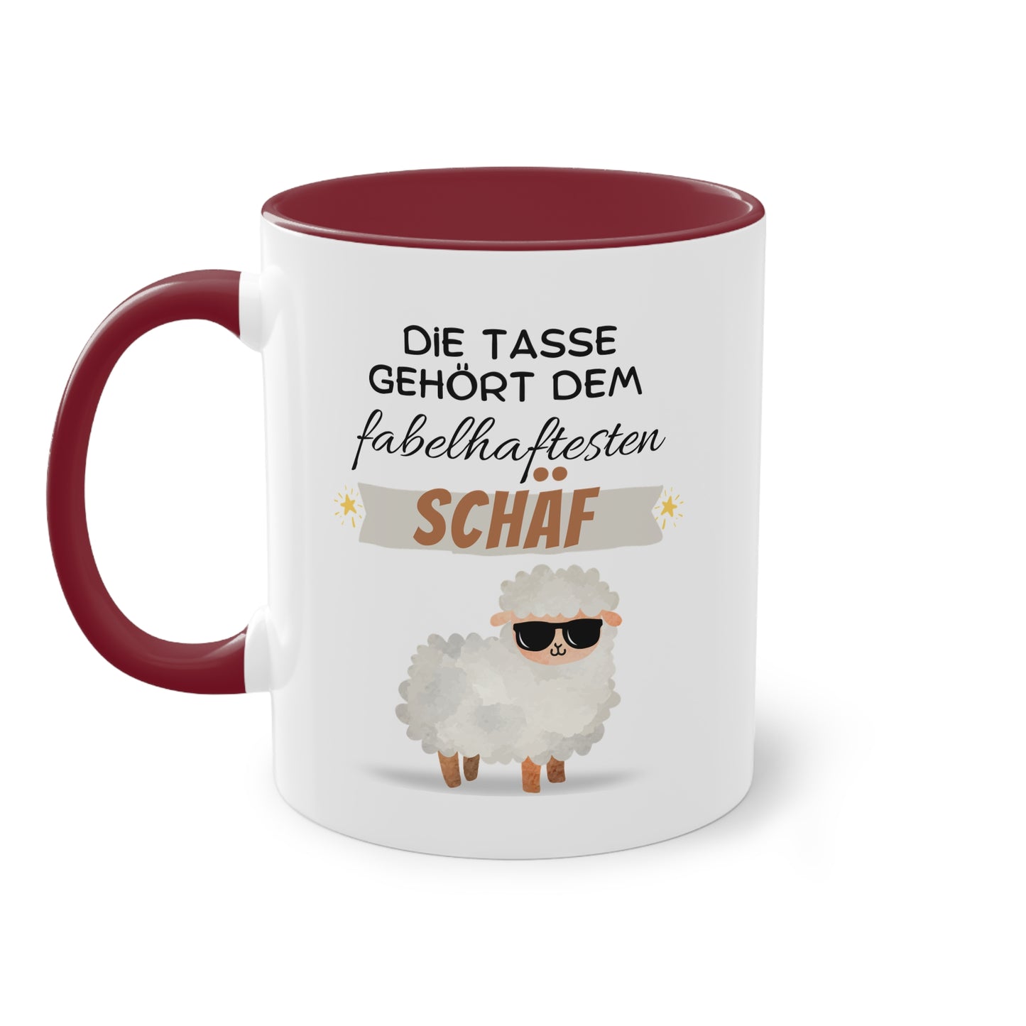 Die Tasse gehört dem fabelhaftesten Schäf