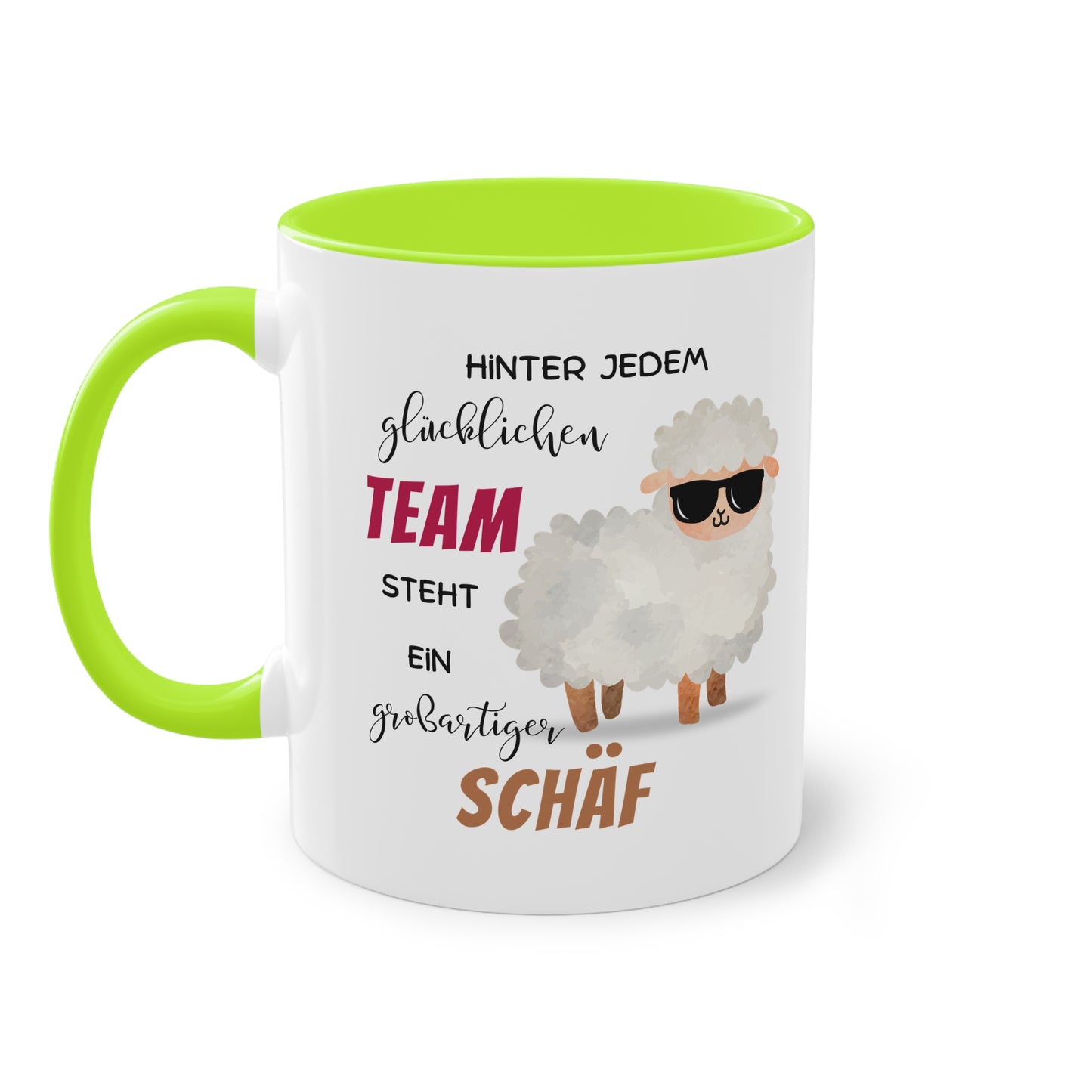 Hinter jedem glücklichen TEAM steht ein großartiger SCHÄF