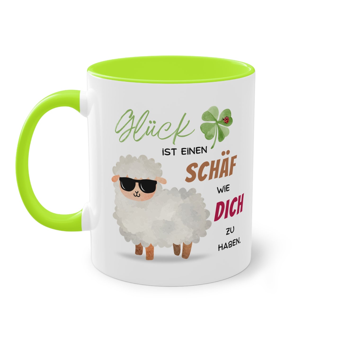 Glück ist, einen SCHÄF wie DICH zu haben