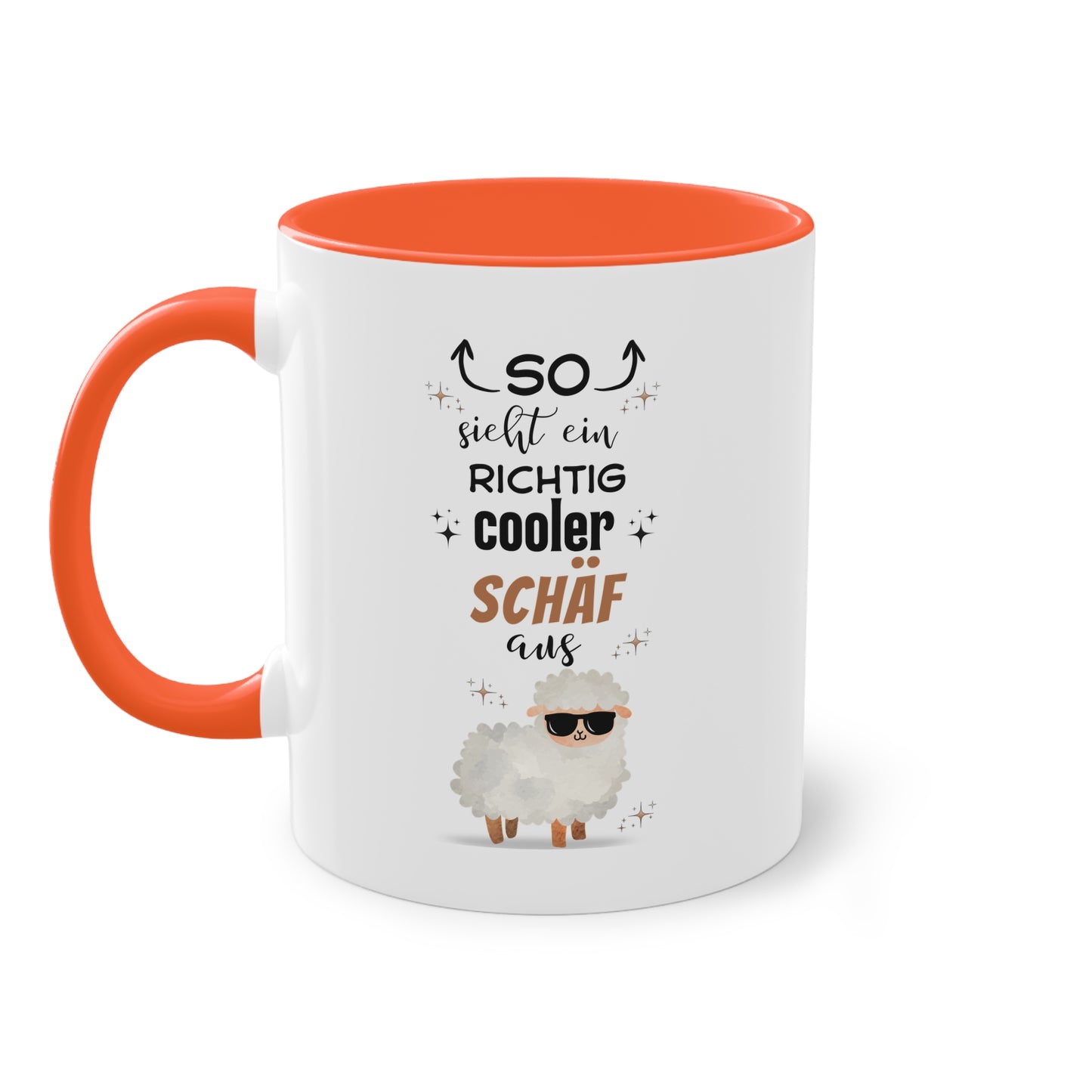 So sieht ein richtig cooler Schäf aus.