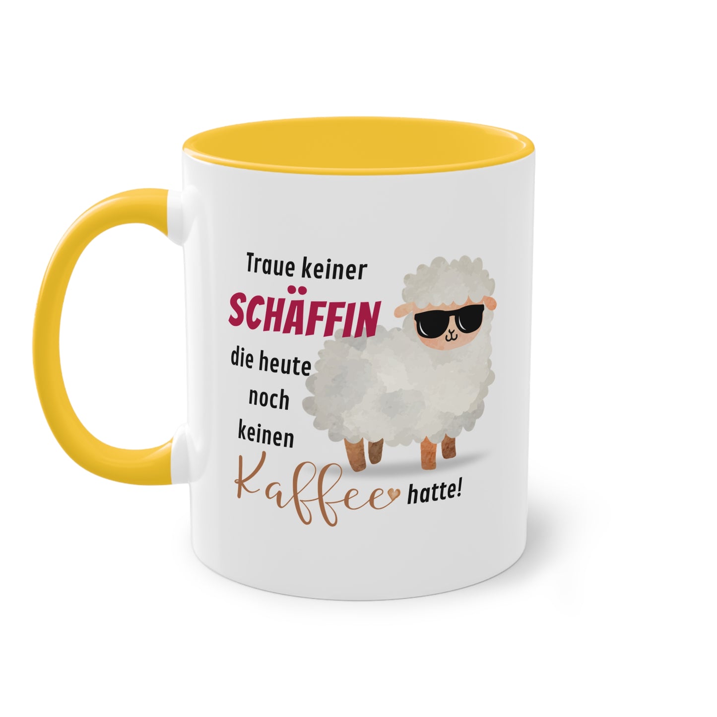 Traue keiner Schäffin die heute noch keinen Kaffee hatte!