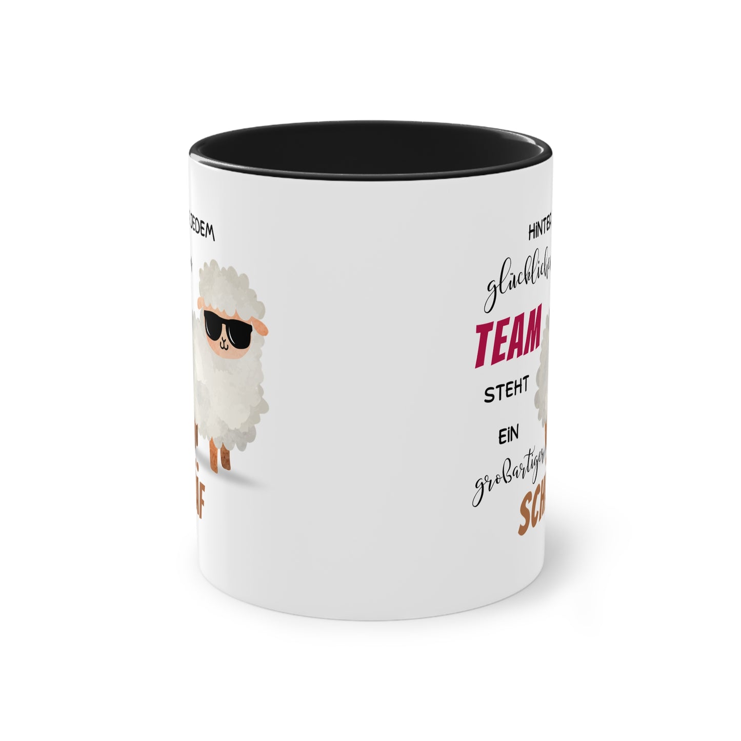 Hinter jedem glücklichen TEAM steht ein großartiger SCHÄF