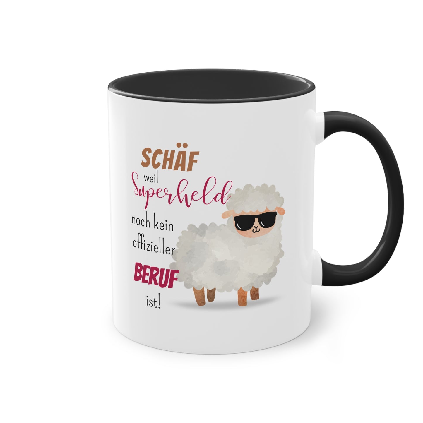 Schäf, weil Superheld noch kein offizieller Beruf ist!