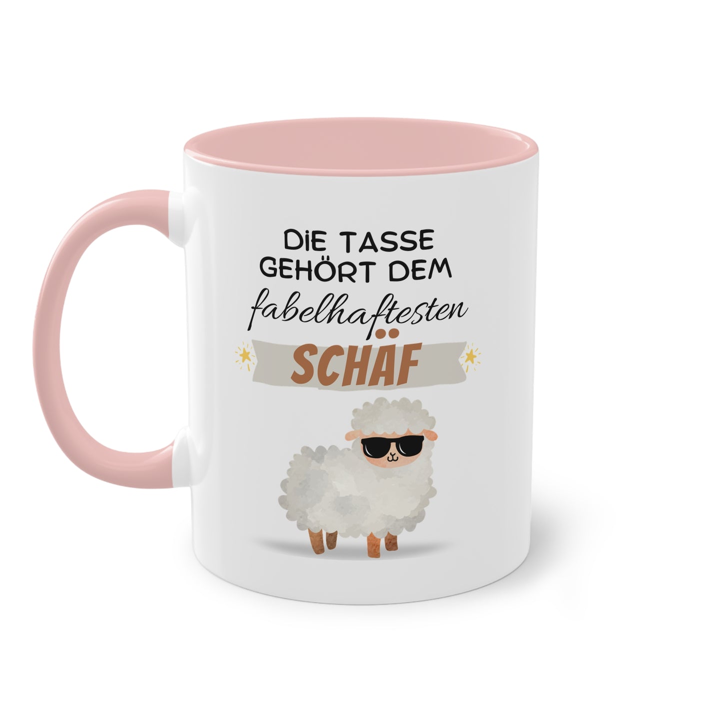 Die Tasse gehört dem fabelhaftesten Schäf