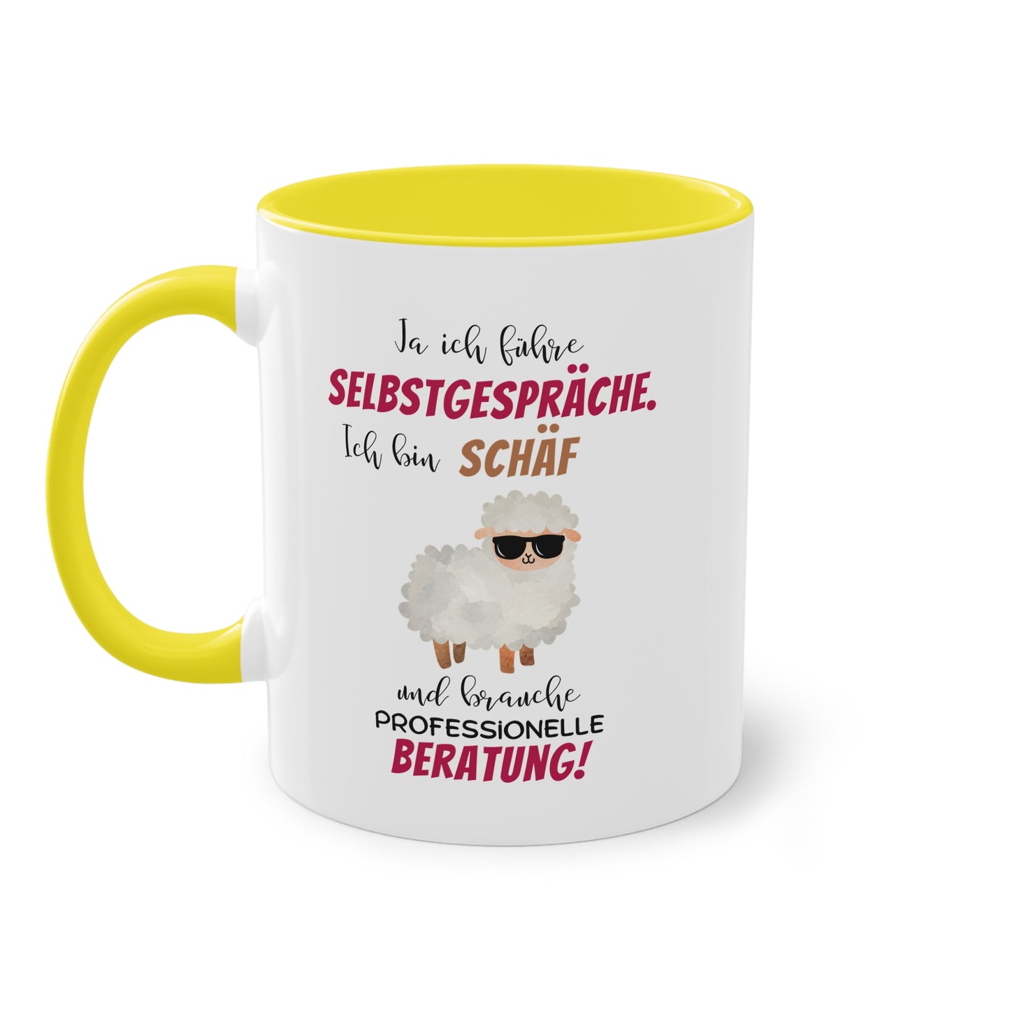 Ja ich führe Selbstgespräche. Ich bin Schäf und brauche professionelle Beratung