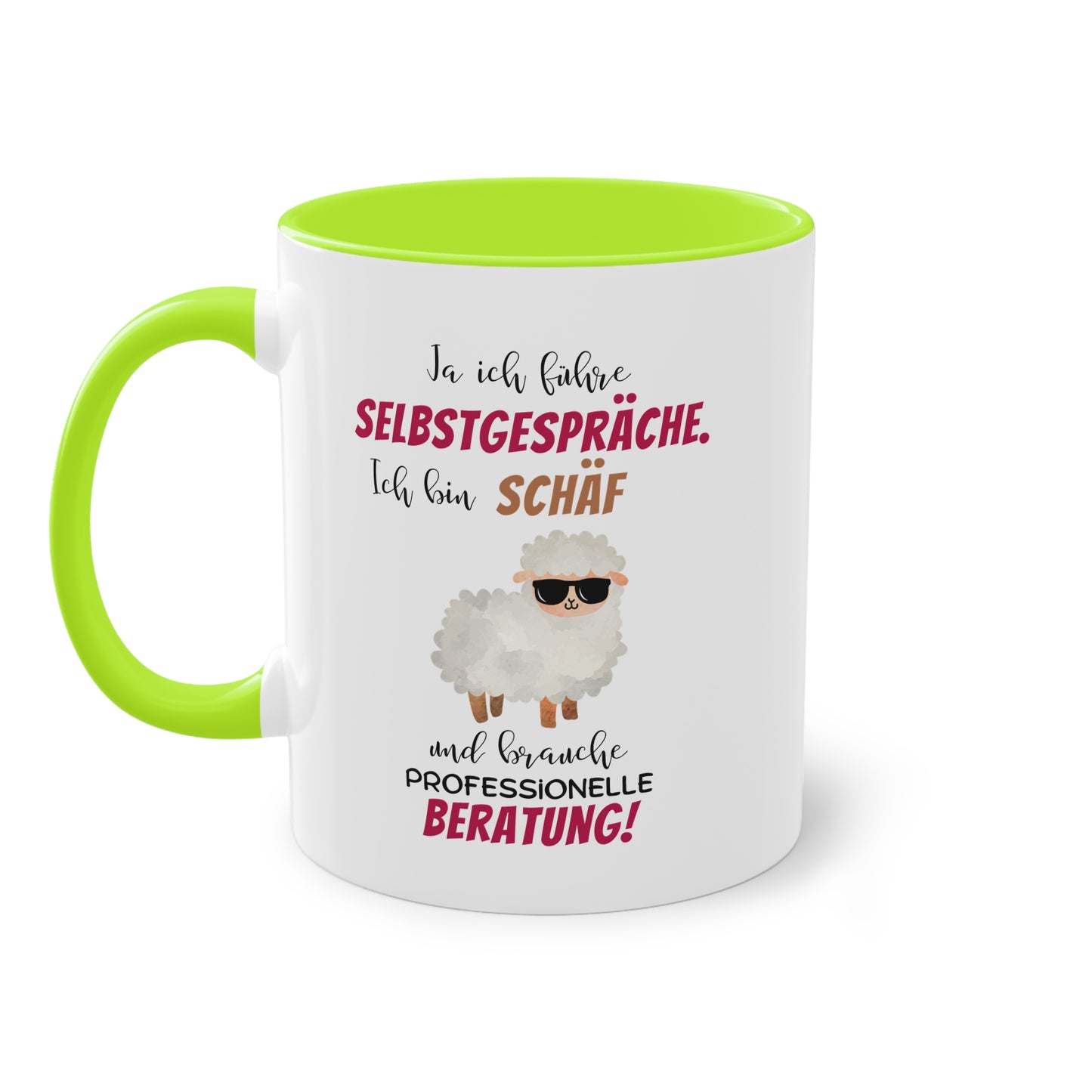 Ja ich führe Selbstgespräche. Ich bin Schäf und brauche professionelle Beratung