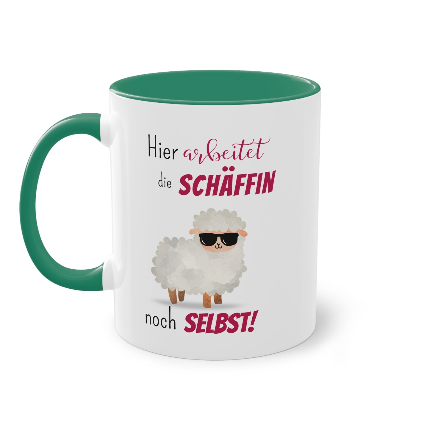 Hier arbeitet die Schäffin noch selbst!