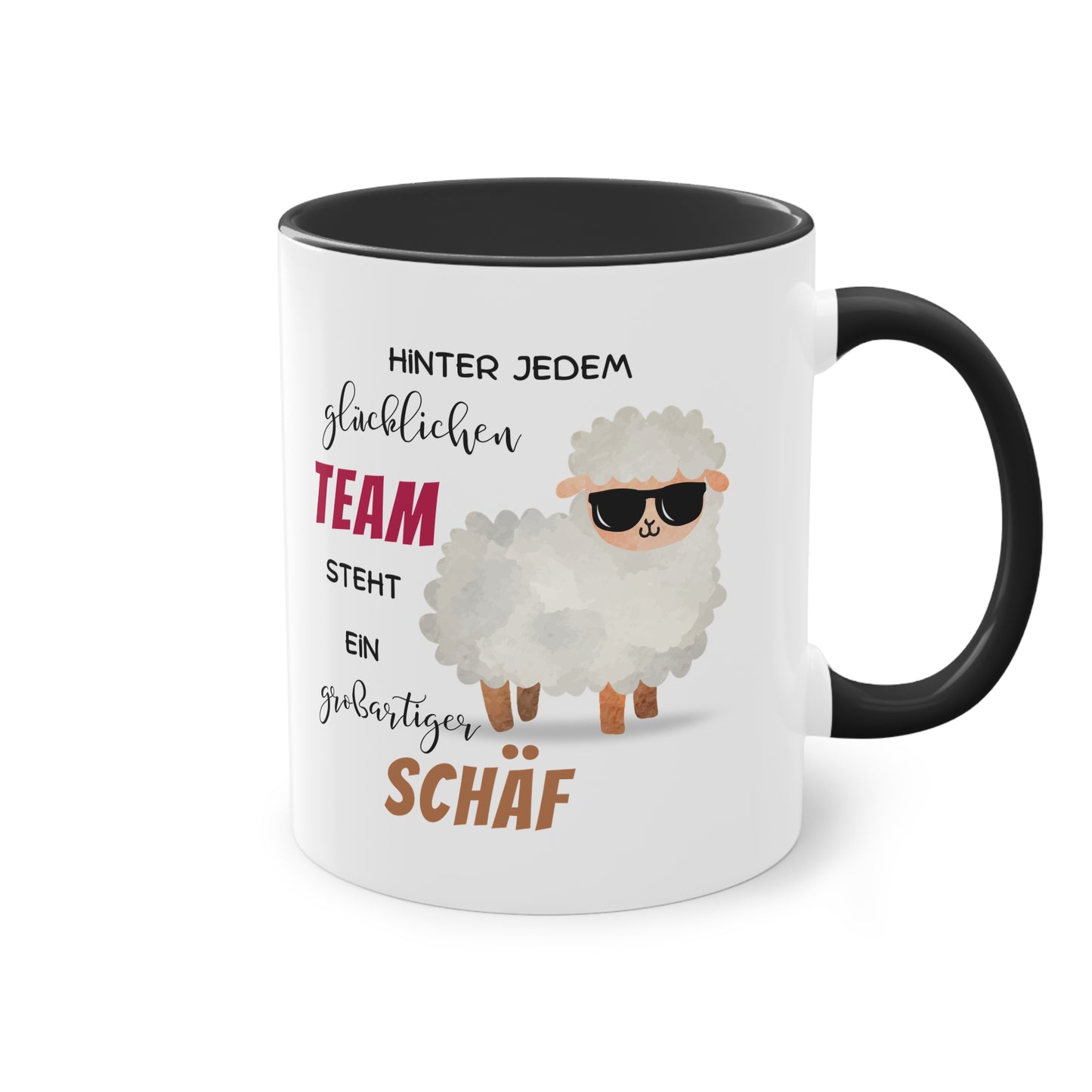 Hinter jedem glücklichen TEAM steht ein großartiger SCHÄF