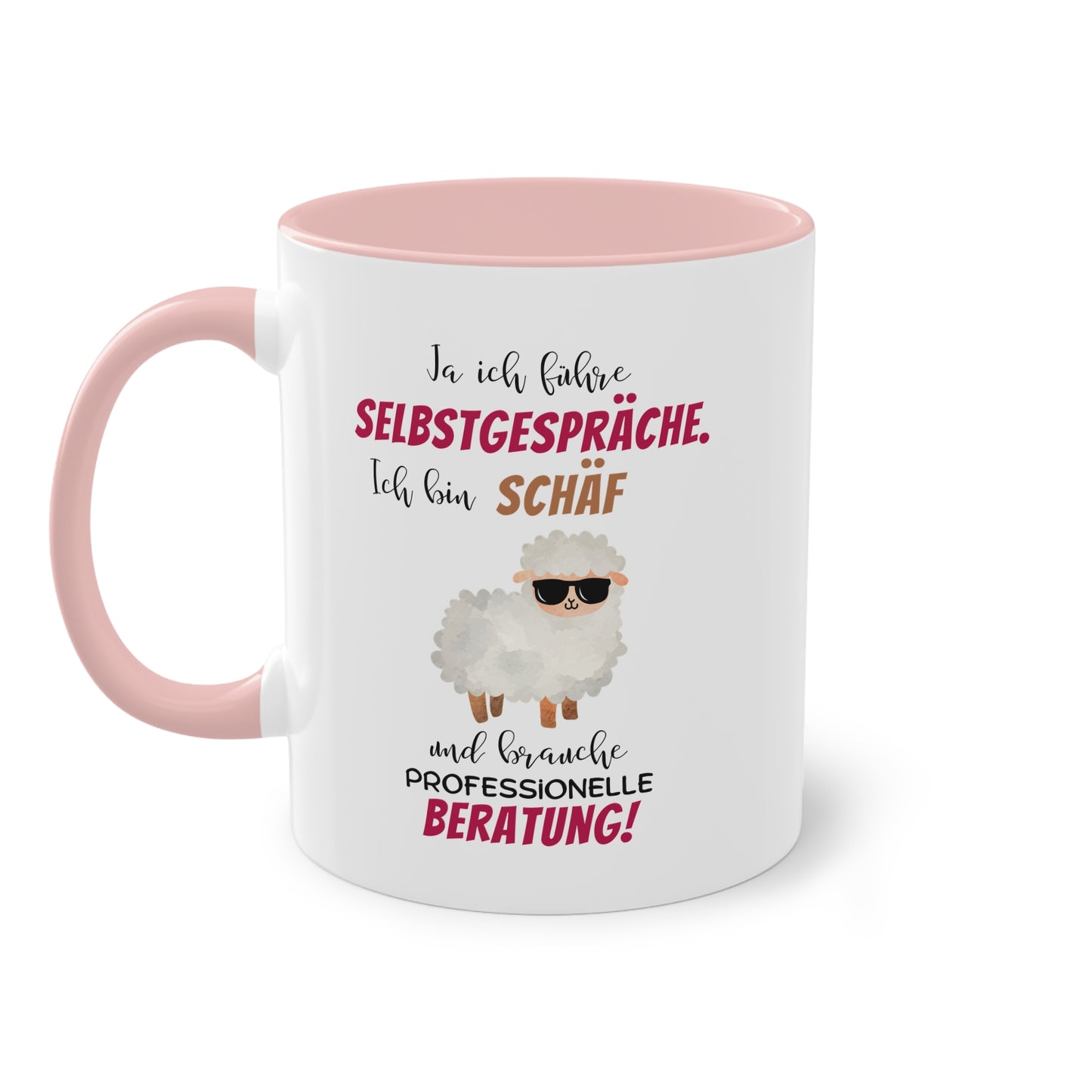 Ja ich führe Selbstgespräche. Ich bin Schäf und brauche professionelle Beratung