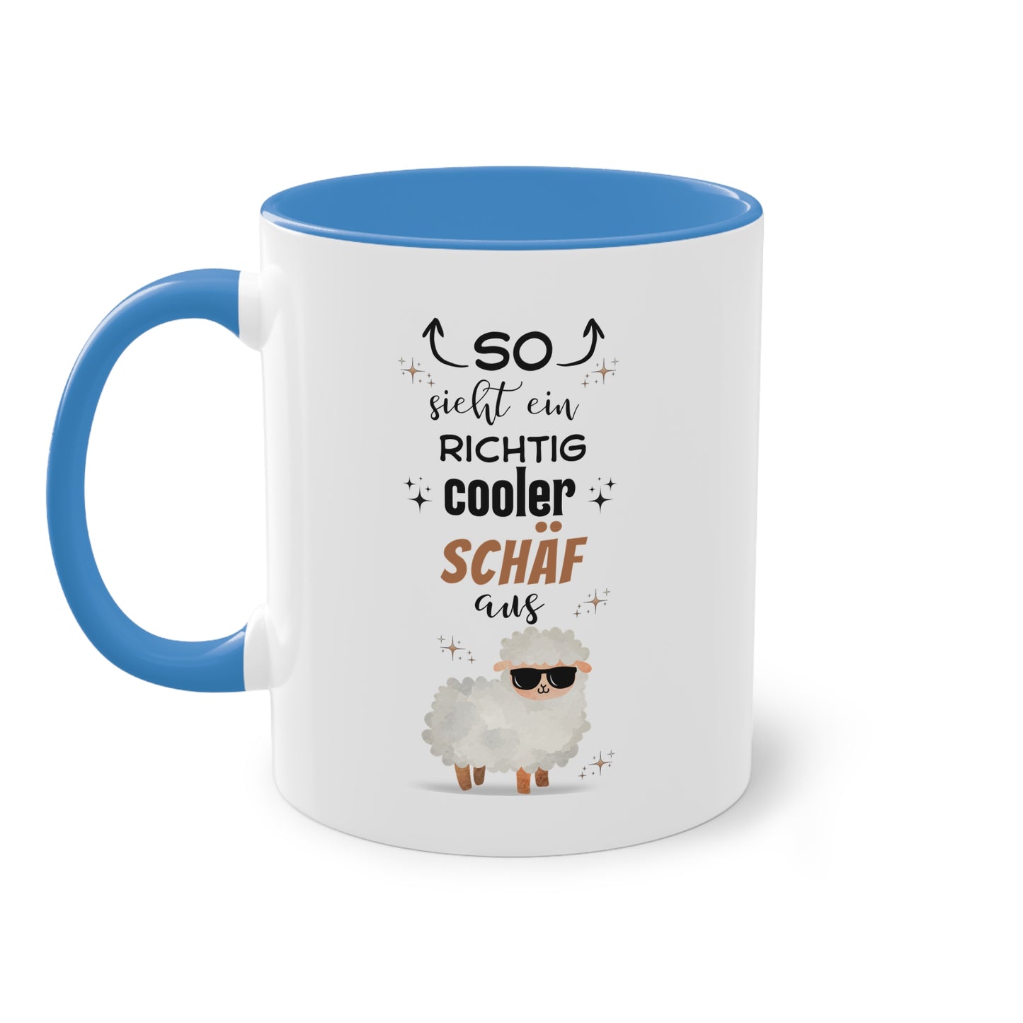 So sieht ein richtig cooler Schäf aus.