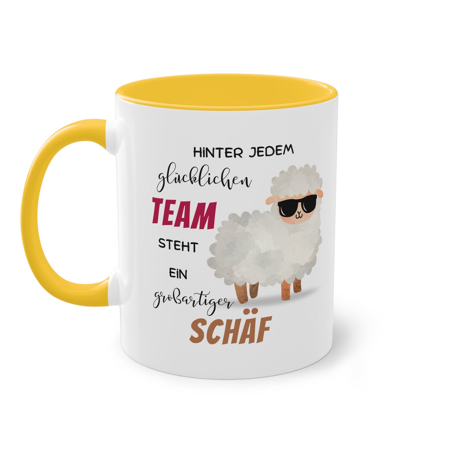 Hinter jedem glücklichen TEAM steht ein großartiger SCHÄF