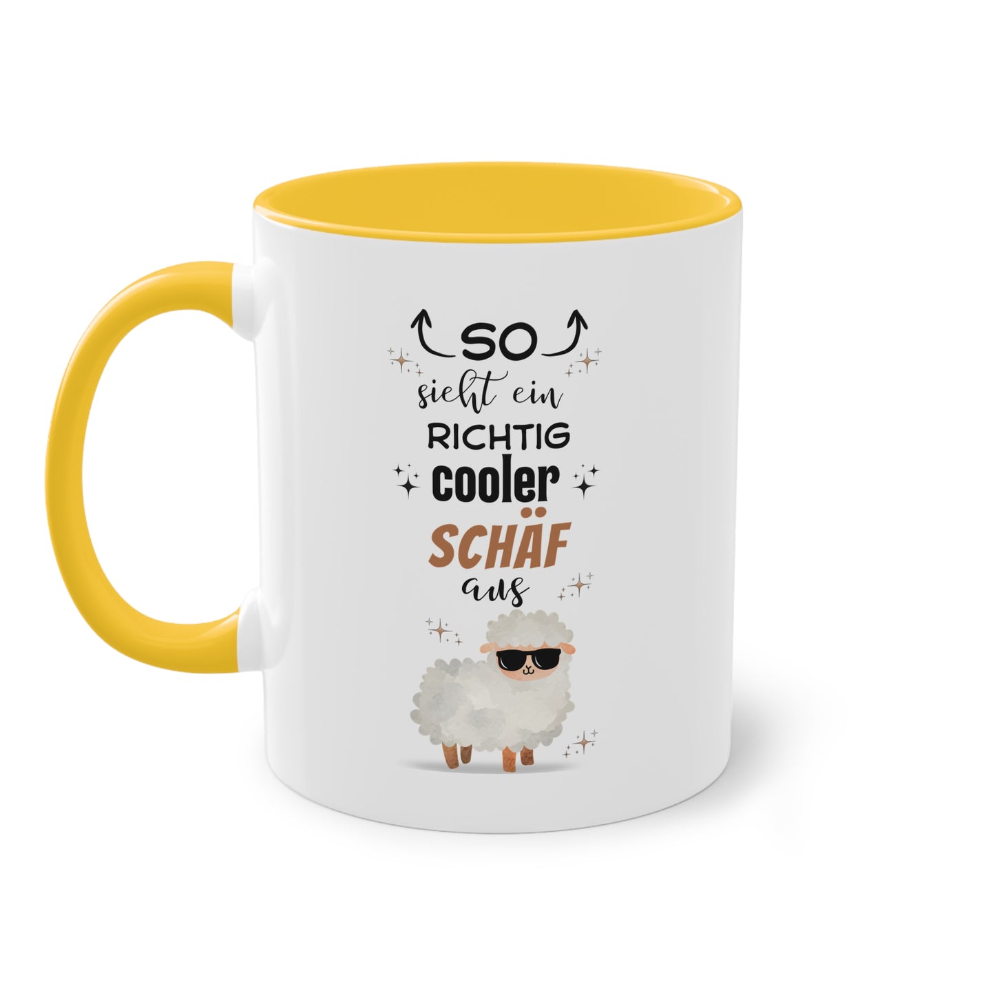 So sieht ein richtig cooler Schäf aus.