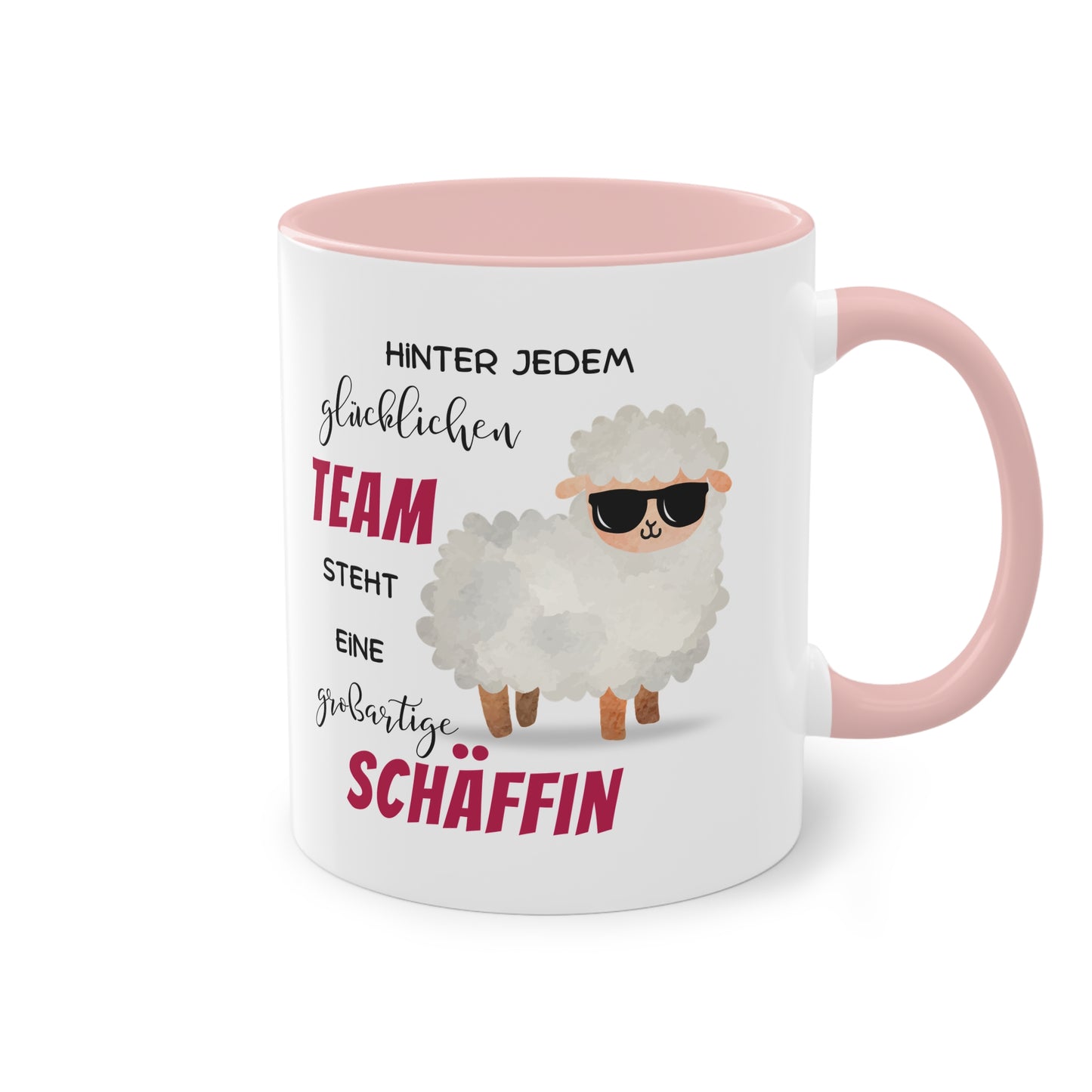 Hinter jedem glücklichen TEAM steht ein großartiger SCHÄFFIN