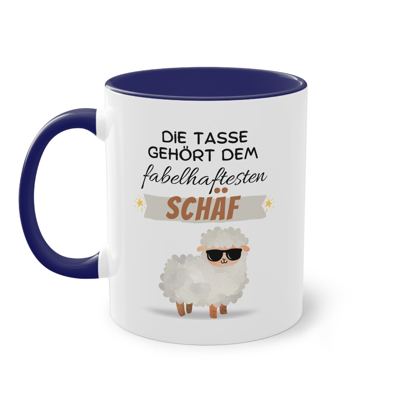 Die Tasse gehört dem fabelhaftesten Schäf