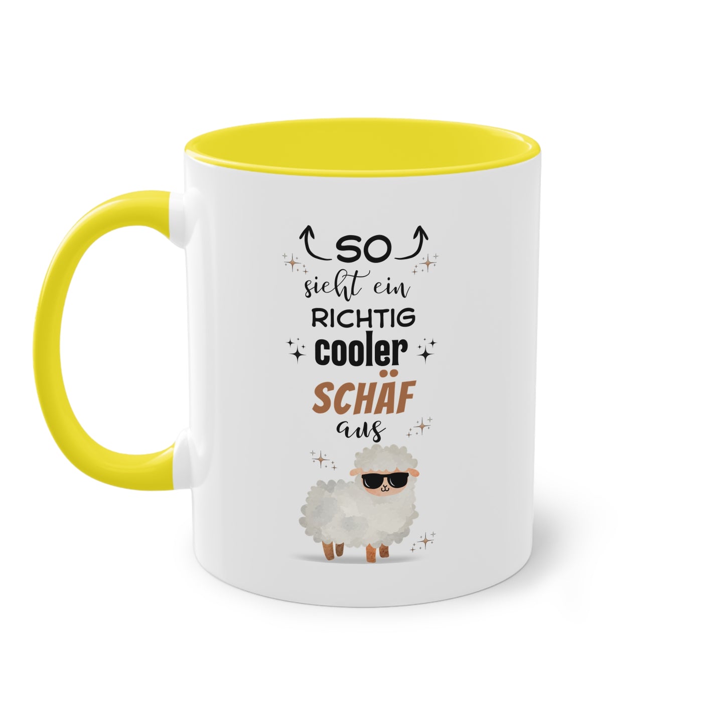 So sieht ein richtig cooler Schäf aus.