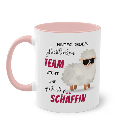 Hinter jedem glücklichen TEAM steht ein großartiger SCHÄFFIN