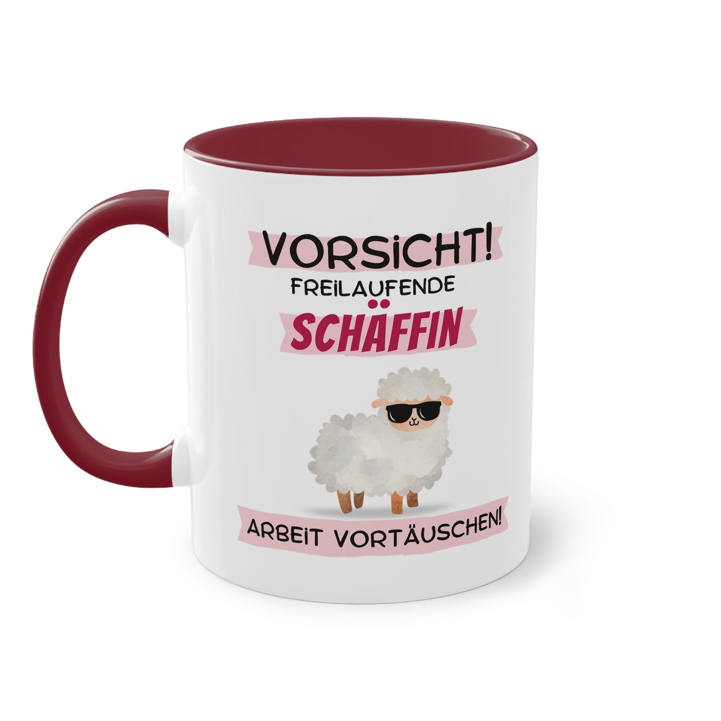 Vorsicht! Freilaufende Schäffin