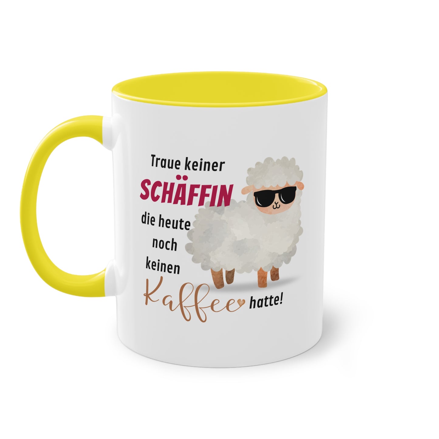 Traue keiner Schäffin die heute noch keinen Kaffee hatte!