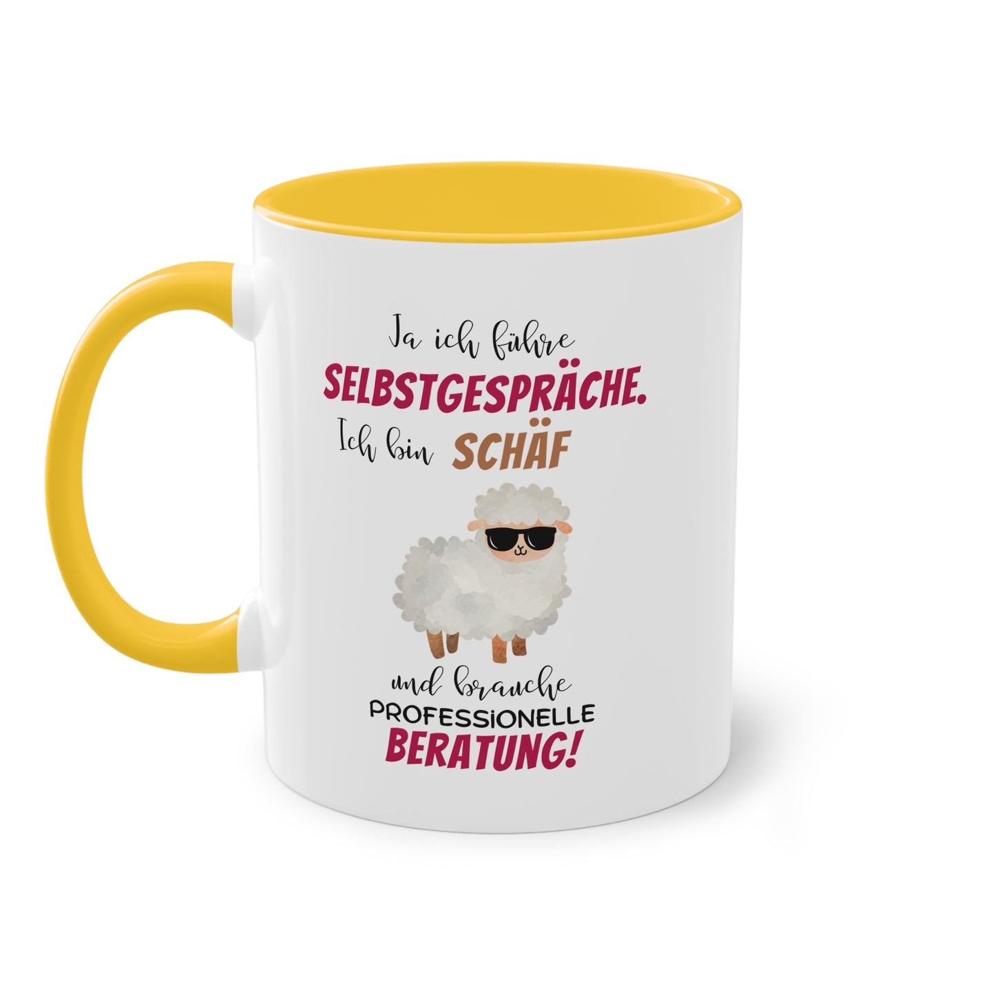 Ja ich führe Selbstgespräche. Ich bin Schäf und brauche professionelle Beratung