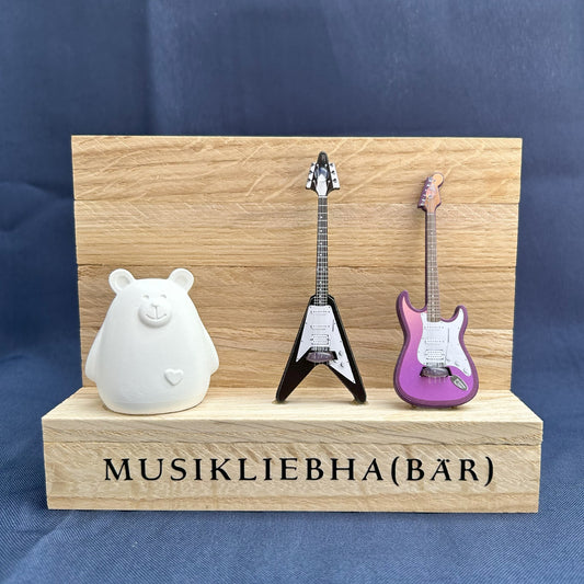 Dekoaufsteller „Musikliebha(bär)“ 2