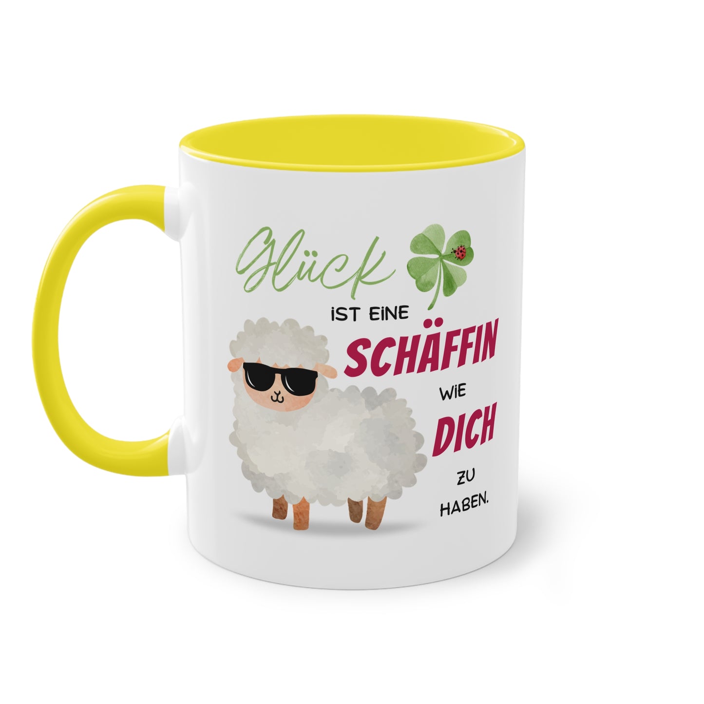 Glück ist eine SCHÄFFIN wie DICH zu haben