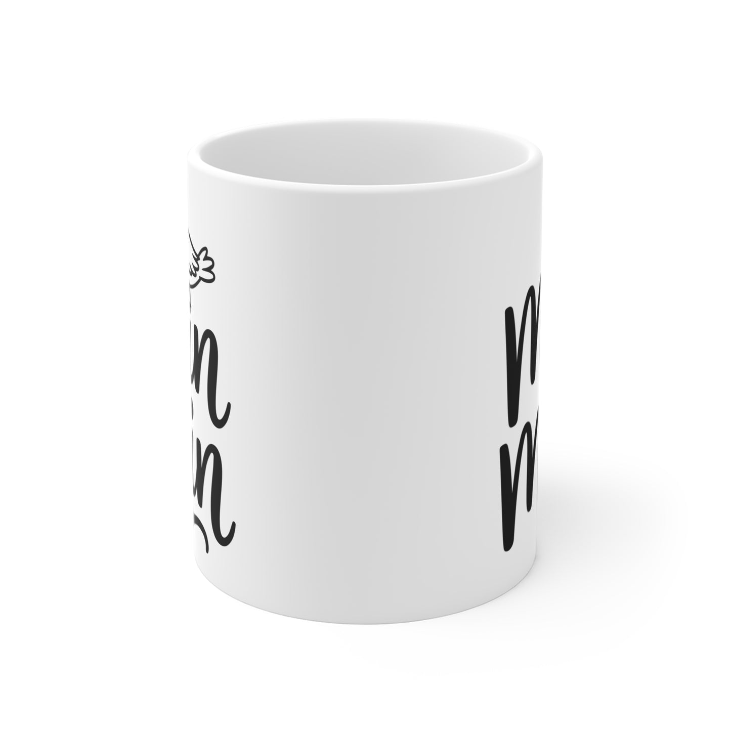 Moin Moin Tasse – Maritime Keramiktasse mit Möwe | Nordsee Geschenk | Ostsee Becher | Küstenliebe | Kaffeebecher