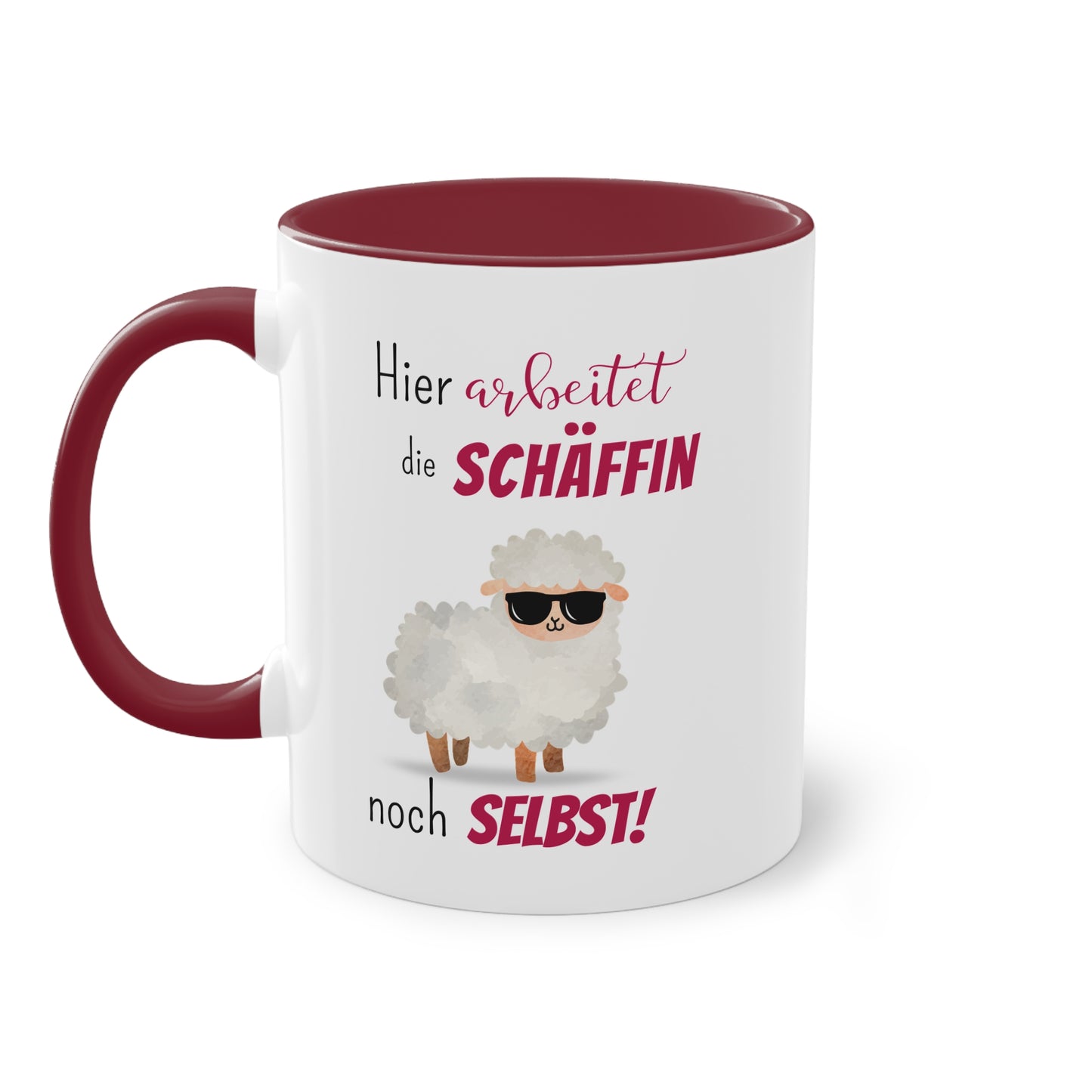 Hier arbeitet die Schäffin noch selbst!