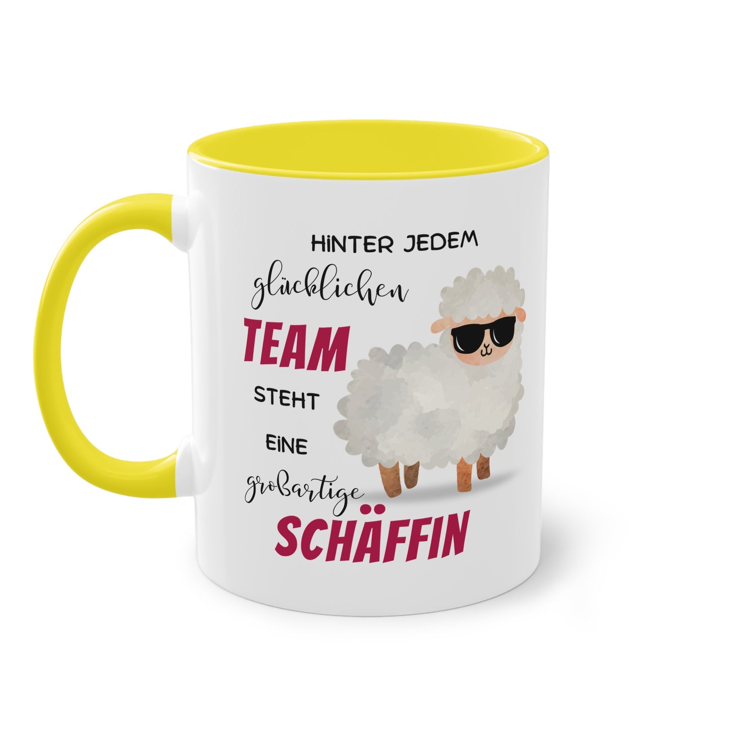 Hinter jedem glücklichen TEAM steht ein großartiger SCHÄFFIN