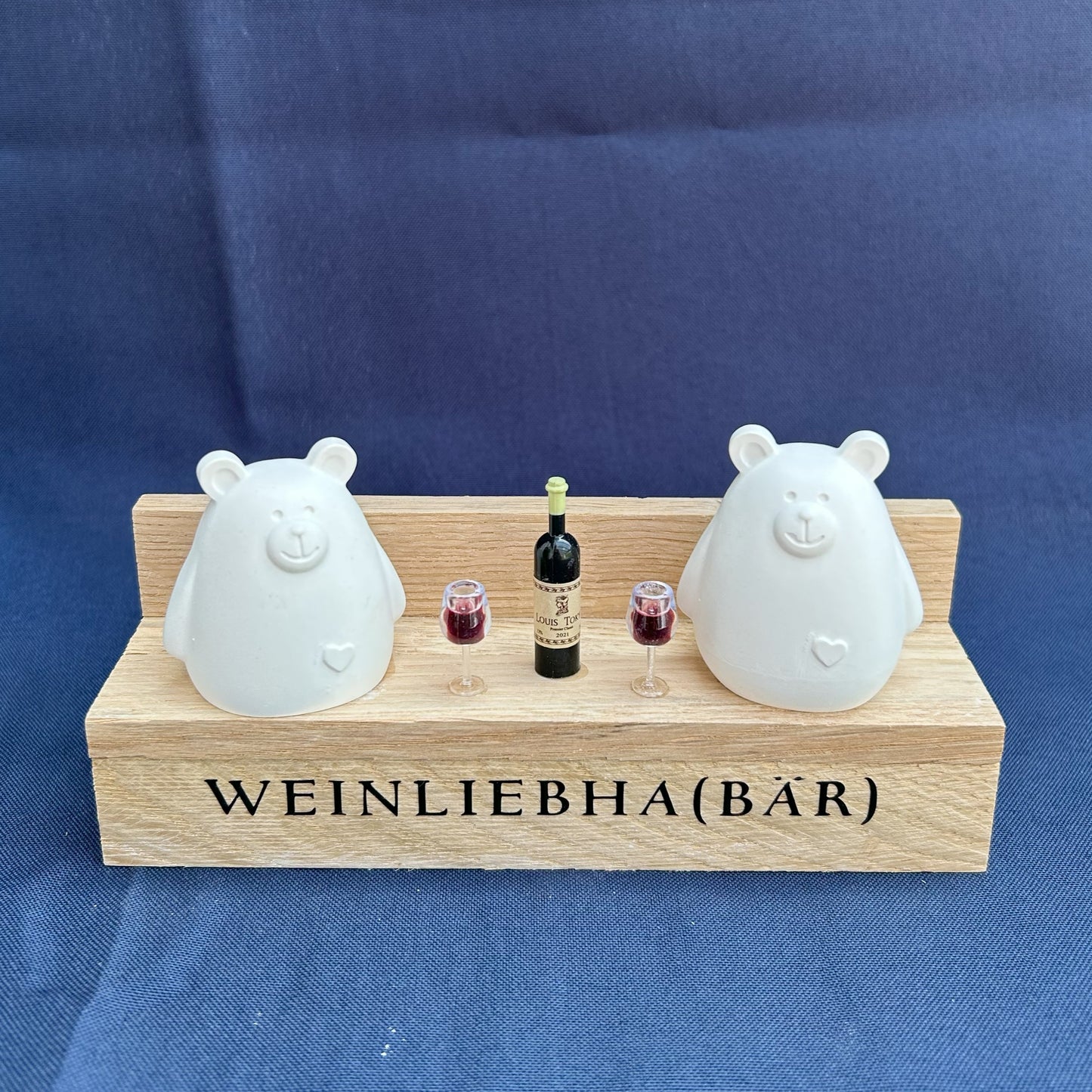 Dekoaufsteller „Weinliebha(bär)“ 2