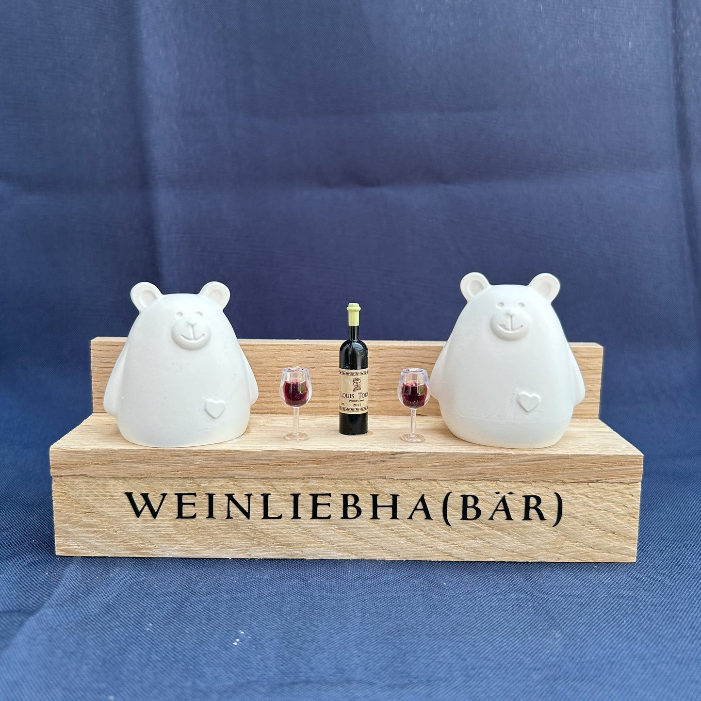 Dekoaufsteller „Weinliebha(bär)“ 2