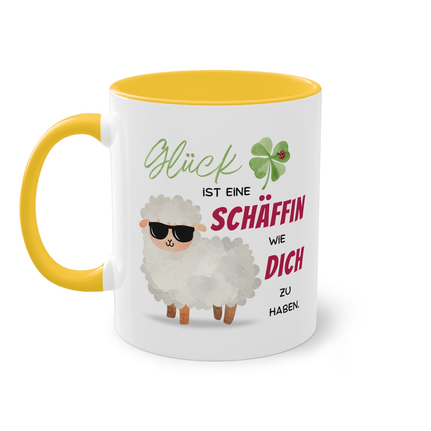 Glück ist eine SCHÄFFIN wie DICH zu haben