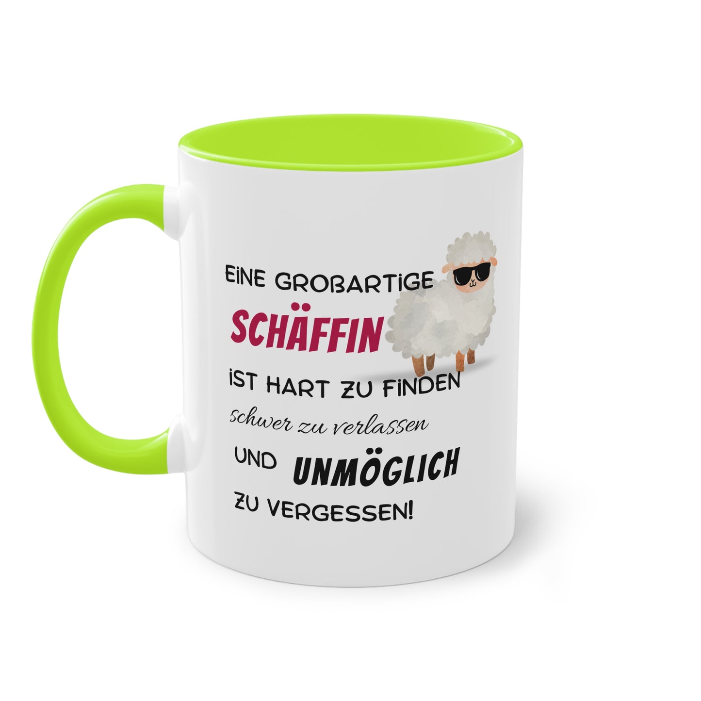 Eine großartige Schäffin ist hart zu finden, schwer zu verlassen und unmöglich zu vergessen!