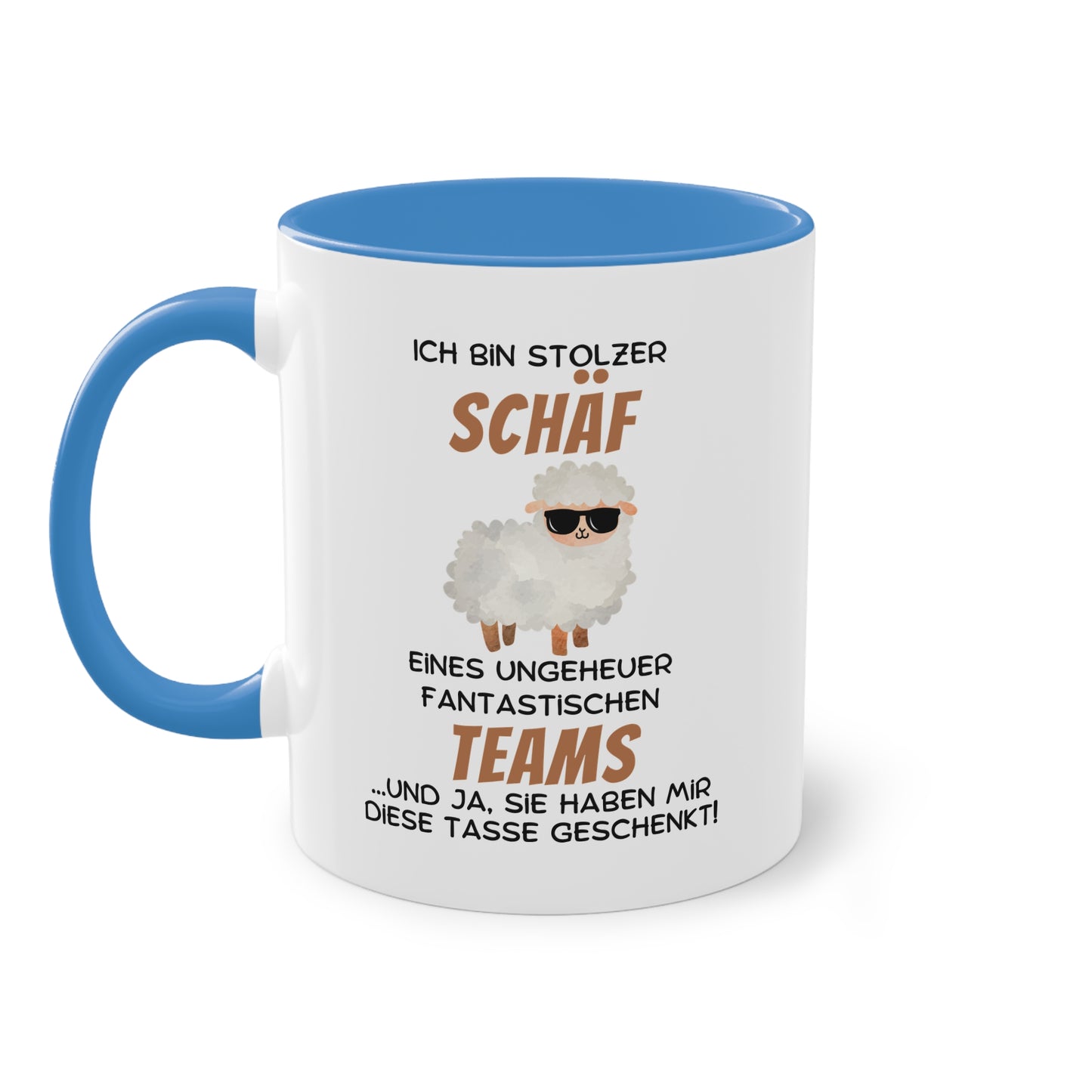 Ich bin stolzer Schäf eines ungeheuer fantastischen Teams...