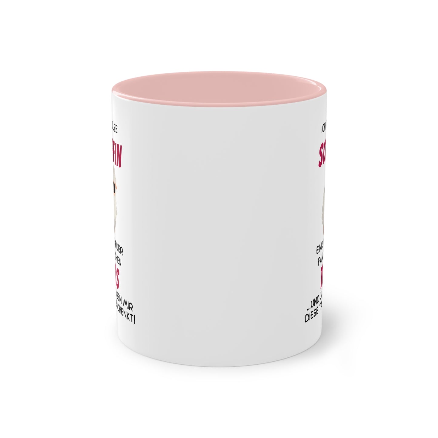 Ich bin stolze Schäffin eines ungeheuer fantastischen Teams … und ja, sie haben mir diese Tasse geschenkt.