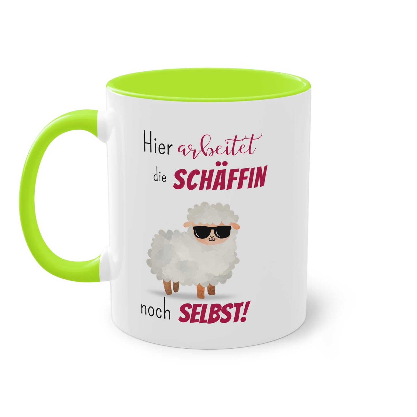 Hier arbeitet die Schäffin noch selbst!