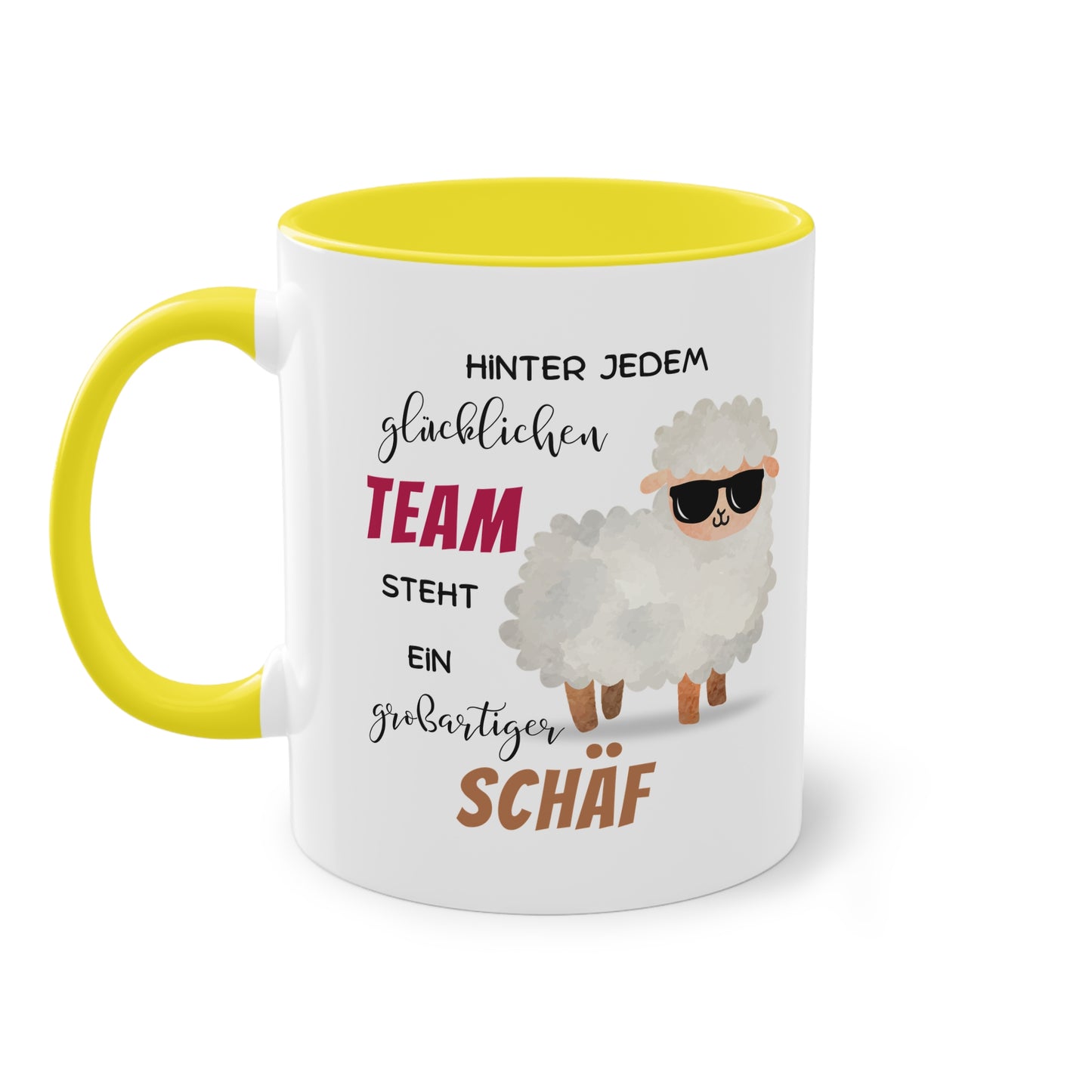 Hinter jedem glücklichen TEAM steht ein großartiger SCHÄF