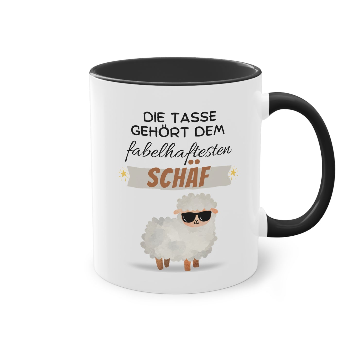 Die Tasse gehört dem fabelhaftesten Schäf