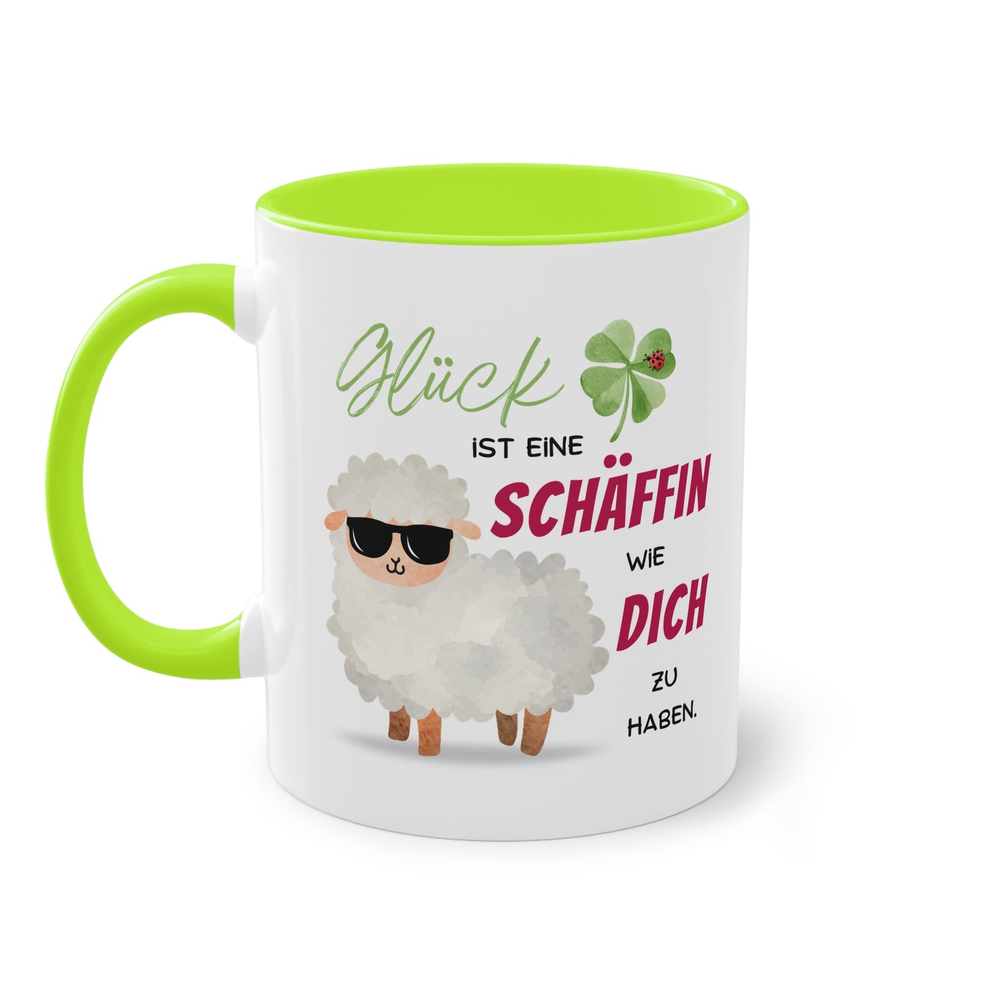 Glück ist eine SCHÄFFIN wie DICH zu haben