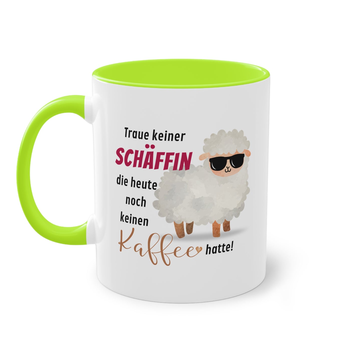 Traue keiner Schäffin die heute noch keinen Kaffee hatte!